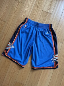 adidas 阿迪达斯nba 俄克拉荷马 雷霆队 球裤