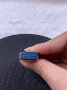 绿松石乌兰花马鞍戒 男戒女戒活口戒指