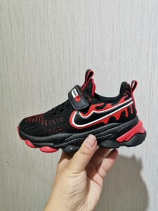 babudog巴布豆巴布狗儿童男童秋季网面运动鞋软底