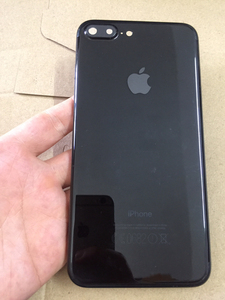 苹果7plus原装拆机亮黑色美版英文手机电池后盖外壳中框,成