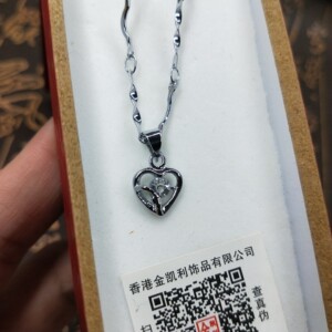 香港金凯利饰品 香港金凯利项链#原价288#925镶钻项链