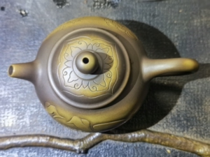 00同款货源clovertina淘宝【茂源盛】台湾张世奇 复古风窑变陶