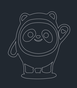 线切割cad图纸工艺品图纸弹弓图纸线切割图纸打包一起出,个人