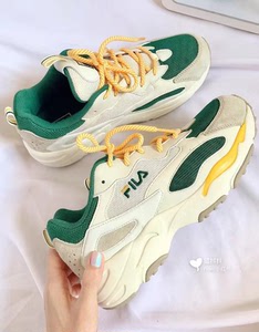 fila斐乐 | 黄绿泫雅老爹鞋