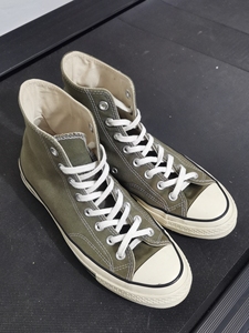 converse匡威1970s经典帆布鞋女男高低帮军绿橄榄绿