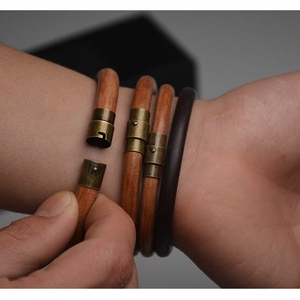 男女goros一生之环百搭礼物牛皮手环日本皮手镯高桥吾郎情侣