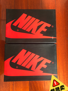 正品黑红鞋盒aj,黑底红勾耐克盖式鞋盒42,44.5码