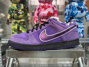 dunk 紫龙虾 44 原盒配件齐全 穿着个位数 秒价299