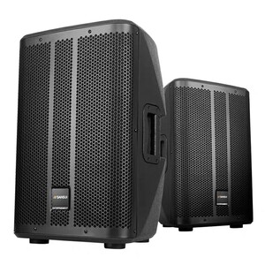 山水se151音箱15寸自带效果功放双话筒全新展示