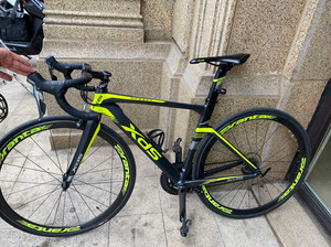 000人付款淘宝喜德盛rf530a,配置喜玛诺20速尾刹,原装快拆轮组,破风