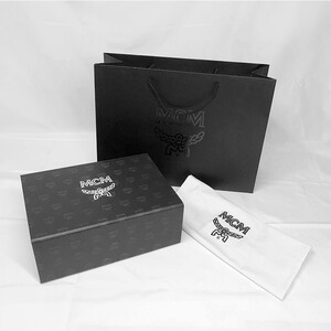 ytqyewthyst6598淘宝原版mcm包包盒包装衣服盒礼品袋纸袋手提袋mcm