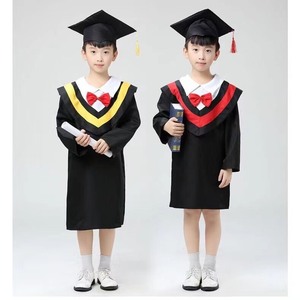 儿童博士服毕业礼服。30套。幼儿园毕业，学士服演出服博士帽毕