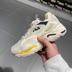 fila斐乐 老爹鞋 黄蓝配色 bts同款 百搭王