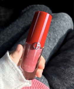 阿玛尼小胖丁唇釉 矮胖子丝绒哑光唇釉305