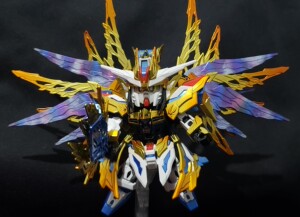 万代sd三国创杰传孔明自由高达喷涂成品代工补件吕布马超赵云