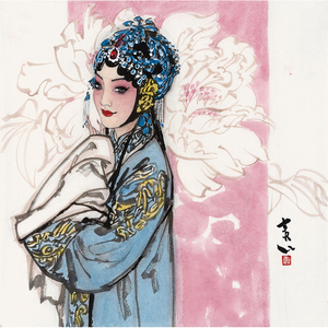 京剧女人物图片 绘画图片