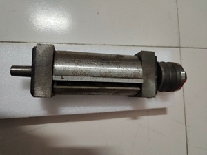 木工三合一刨轴九成新后面是b16的钻夾头轴 刀片完好没