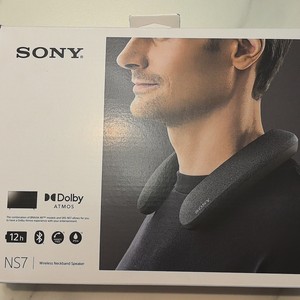 索尼（SONY）SRS-NS7R 颈挂式蓝牙音箱 音响 可穿