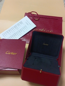 95成新手表盒收纳盒卡地亚表盒95新蓝气球手表盒几乎全新所拍