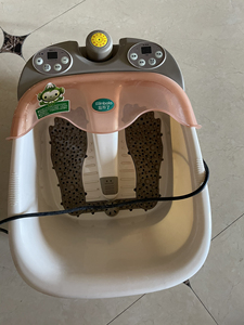 忘不了分体足浴盆全自动按摩洗脚盆电动按摩加热,水电分离,带摇