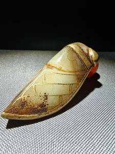 汉代错金玉蝉,古玉老玉蝉