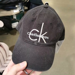 美国代购正品calvin klein棒球帽黑色复古做旧鸭舌帽_阿里巴巴找货