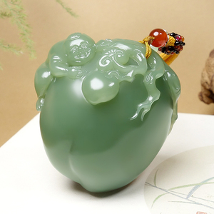 玉手把件大师作品