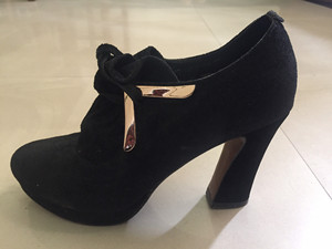 verocuoio女鞋38码,高跟鞋,10厘米,防水台,包邮