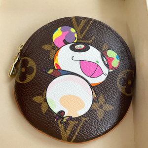 lv村上隆熊猫零钱包中古届硬通货