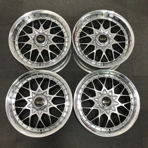 正品日本rays vr 三片式可拆锻造轮毂,原装盖子,成色美