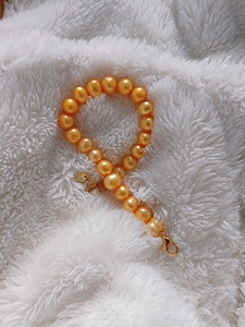 天然金珍珠手链 有延长链 粗细手腕均可佩戴 显手白 富贵大气