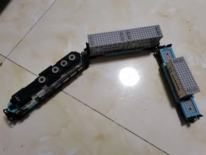 lego 乐高 10219 马士基火车 有说无盒