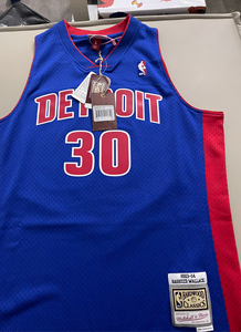 活塞队拉希德华莱士球衣 m