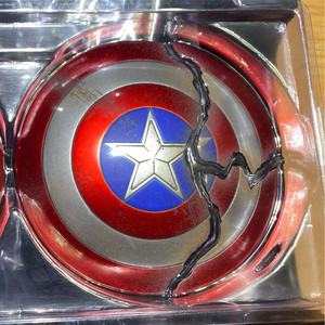 hottoys ht美国队长7.0盾牌 战损碎盾8.