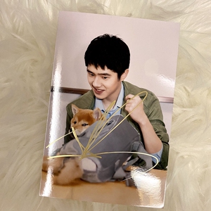 (保真)刘昊然弟弟亲笔签名照 无仿无印刷 保真 自藏