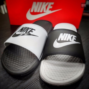 nike耐克拖鞋男女运动潮流夏季外穿鸳鸯情侣沙滩玫瑰金防滑一