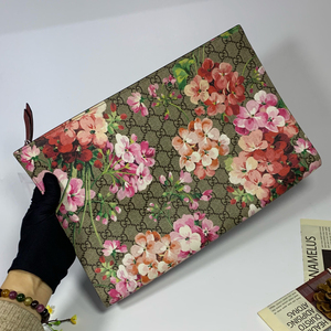 gucci 古驰 天竺葵花大号手包/信封包