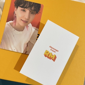 bts butter专辑闵玧其小卡40出送rm金南俊信息卡