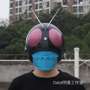【定制】假面骑士1号1:1cosplay头盔