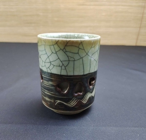 日本相马烧 茶杯 水杯 品茗杯 主人杯