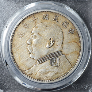 公博xf06 民国袁像十年大头老银币银元现大洋评级保真13422