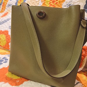 coach蔻驰美国直邮 查理单肩大号水桶包 直播