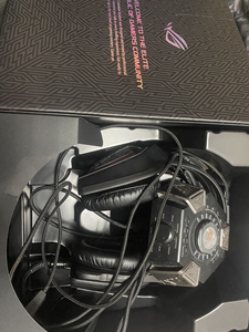 华硕rog百夫长7.1声道头戴式电竞游戏电脑耳机耳麦聚变猛禽