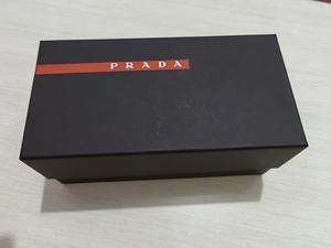 00小土豆953淘宝prada普拉达眼镜盒礼品盒 包装盒,长16.