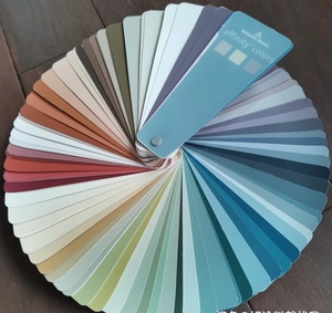 同款货源aden01250619淘宝本杰明摩尔涂料乳胶漆色卡2千系美国