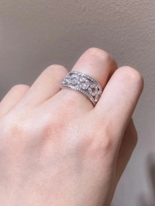 tiffanyt系列戒指,tiffany双t戒指 syh_19870507淘宝蒂芙尼 tiffany t 系列,镶钻线圈戒指,18k白金色0