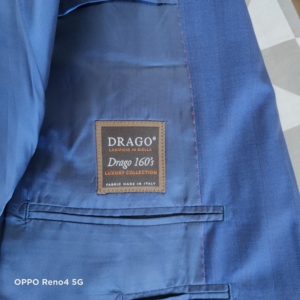 全新意大利进口羊毛面料160支drago男士西装西服
