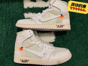 off-white联名nike aj1 欧洲限定,尺码42
