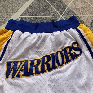 勇士队复古球裤