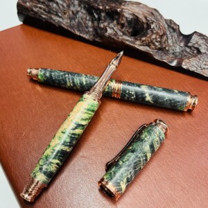 手工稳定木固化木签字笔,手工钢笔,车旋手工签字笔,宝珠笔,稳